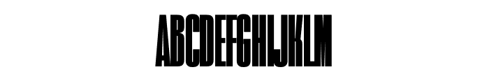 VALINGUAN CONDENSED Font UPPERCASE