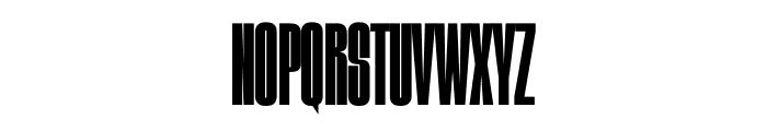 VALINGUAN CONDENSED Font UPPERCASE