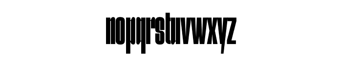 VALINGUAN CONDENSED Font LOWERCASE