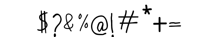 VALORE-Regular Font OTHER CHARS