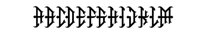 VAMPIRIA Font UPPERCASE