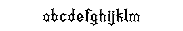 VAMPIRIA Font LOWERCASE