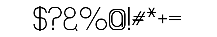 VANEDIUM-Regular Font OTHER CHARS
