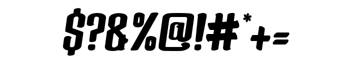 VANSHOREG-Regular Font OTHER CHARS