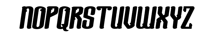 VANSHOREG-Regular Font UPPERCASE