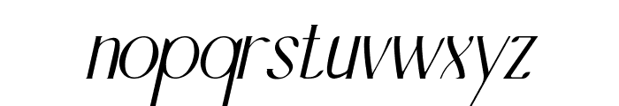 VAROSH Italic Font LOWERCASE