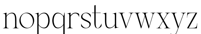 VASION Font LOWERCASE