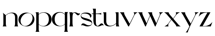 VEISSEY MODERN Light Font LOWERCASE