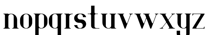 VENICA QUINCY Font LOWERCASE