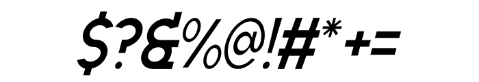 VENTURAS Regular Italic Font OTHER CHARS