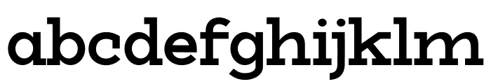 VERGHO Bold Font LOWERCASE