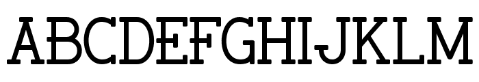 VERHOLE Regular Font UPPERCASE