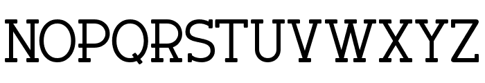 VERHOLE Regular Font UPPERCASE