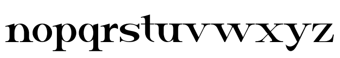 VERIETTA Bold Font LOWERCASE