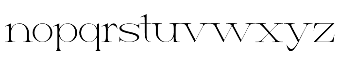 VERIETTA Light Font LOWERCASE