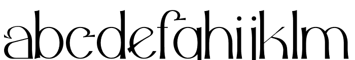 VEROLAX Font LOWERCASE