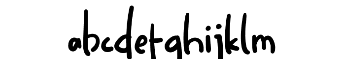 VERRBALY Consended Font LOWERCASE