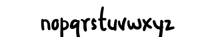 VERRBALY Consended Font LOWERCASE