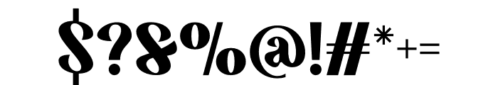 VESPERA Font OTHER CHARS