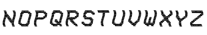 VHS Glitch 1 - Wave Font UPPERCASE