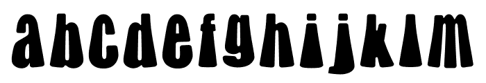 VINTAGE GROOVE Font LOWERCASE
