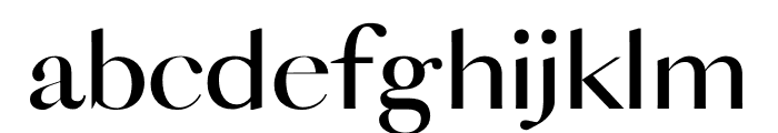 VOGUISH Font LOWERCASE