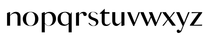 VOGUISH Font LOWERCASE