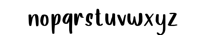 VOKASO Regular Font LOWERCASE