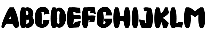 VOLCANO GALAXY Font LOWERCASE
