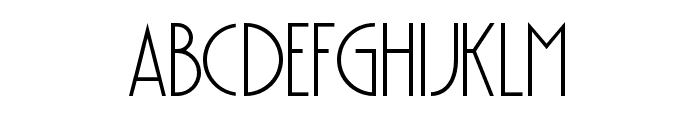 VOLTDECO-Light Font UPPERCASE