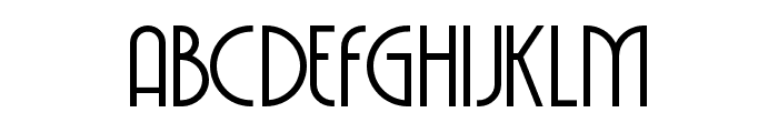 VOLTDECO-Regular Font LOWERCASE