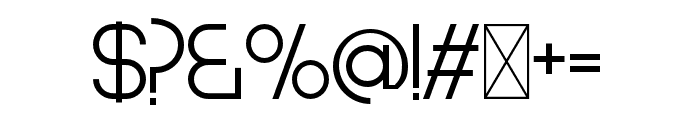 VOLVER-Regular Font OTHER CHARS