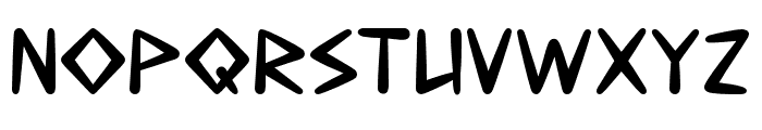 VORGAROK-Regular Font LOWERCASE