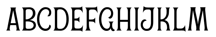 VVDS Dickens Tale Reg Serif Font UPPERCASE
