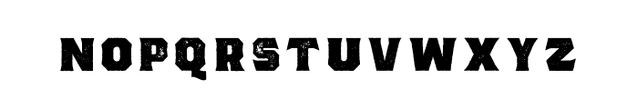 VVDS_TheBartender Serif Bold Pressed Font LOWERCASE