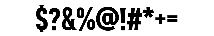 VVDS_TheBartender Serif Condensed Font OTHER CHARS