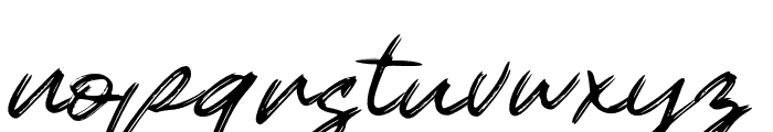 Vabbely Font LOWERCASE