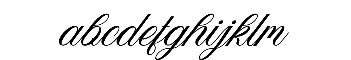 VagenthaCalligraphy Font LOWERCASE