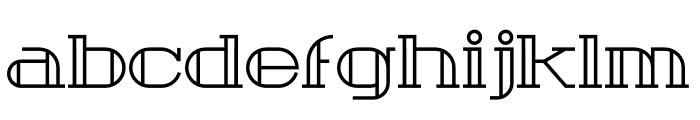 Vahontes 2 Font LOWERCASE