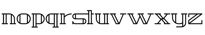 Vahontes 2 Font LOWERCASE