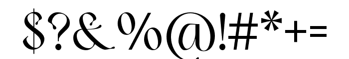 Vailnoise Regular Font OTHER CHARS