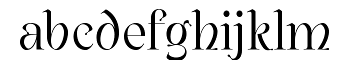 Vailnoise Regular Font LOWERCASE