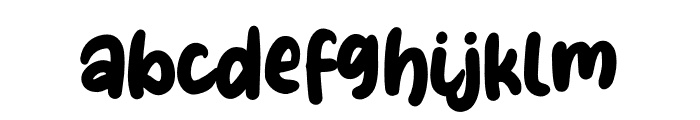 Valeerie Morrie Font LOWERCASE