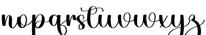 Valenine Autography Font LOWERCASE
