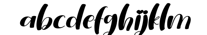 Valeniya Italic Italic Font LOWERCASE