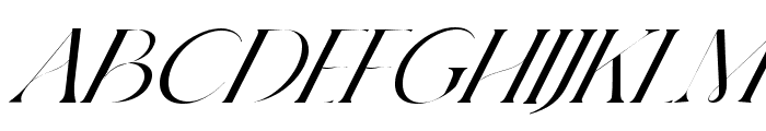 Valentiamo Italic Italic Font UPPERCASE