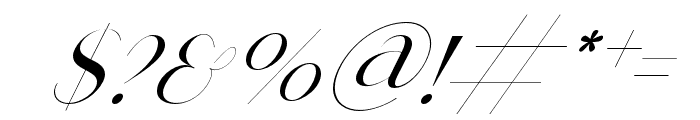ValentiamoItalic-Italic Font OTHER CHARS