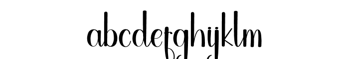 Valentin Celebration Font LOWERCASE