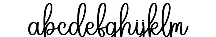 Valentine Calligraph Font LOWERCASE