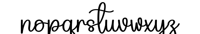 Valentine Calligraph Font LOWERCASE